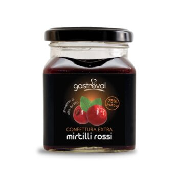 vado quadrato di confettura extra ai mirtilli rossi gastroval