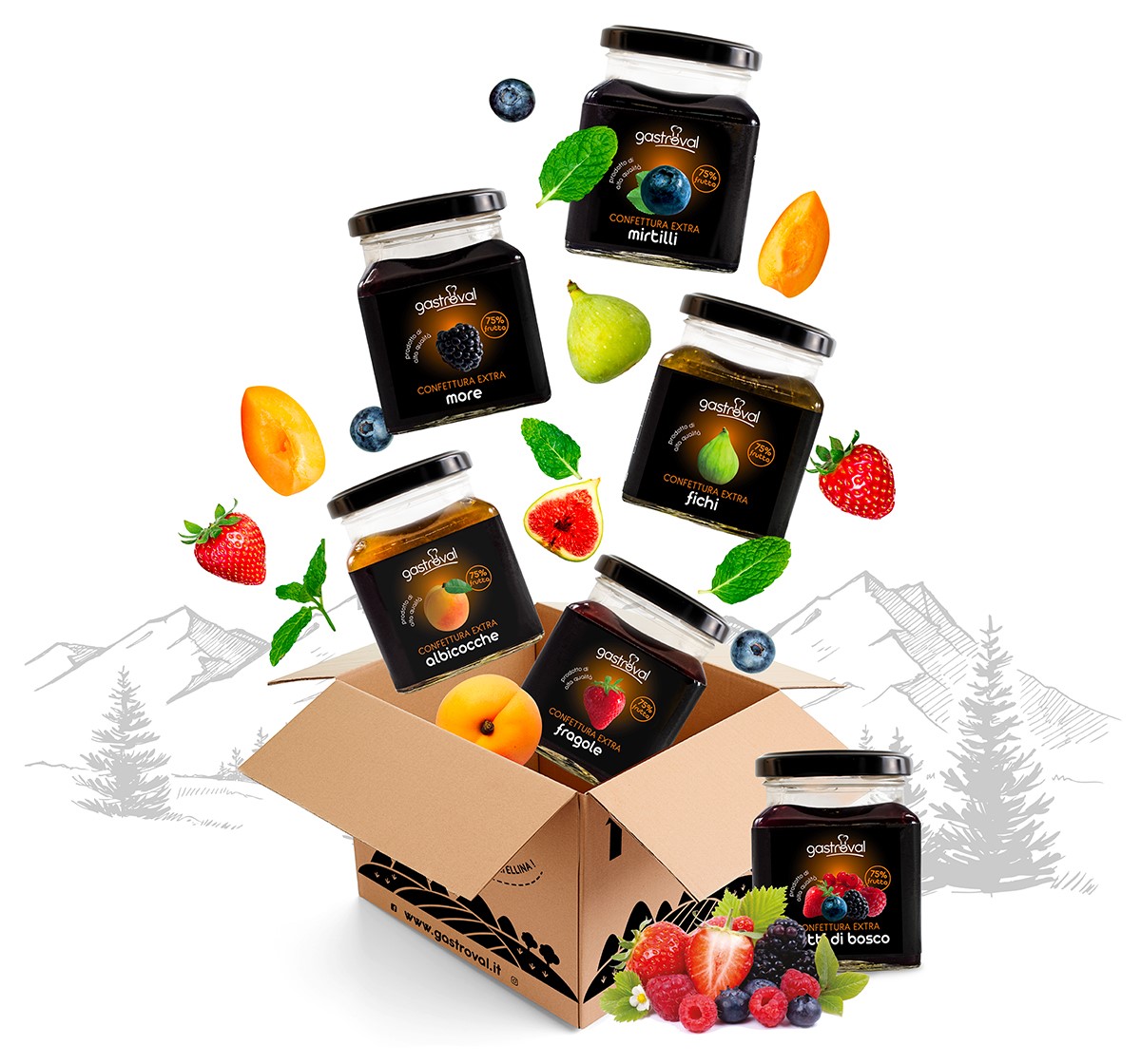 Box assaggio confetture "i classici"