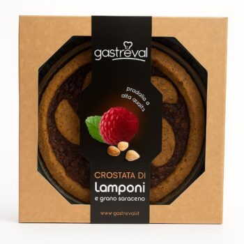 Crostata di lamponi e grano saraceno 400 g